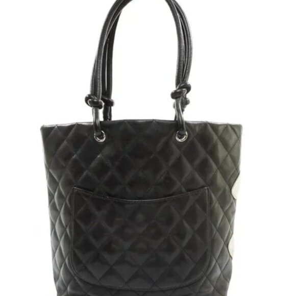 Authentic Chanel Cambon Line Calf Skin - Picture 3 of 12